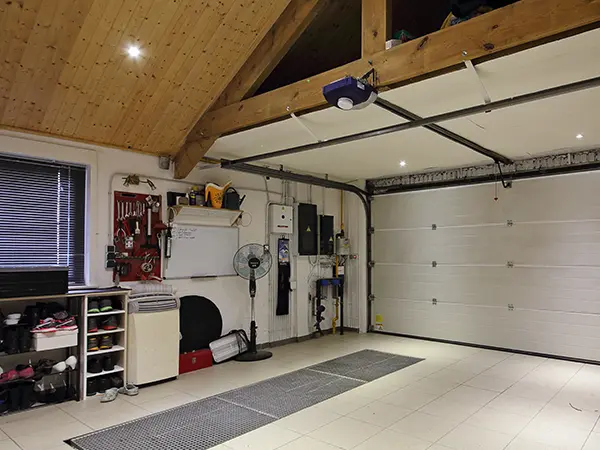 A garage interior